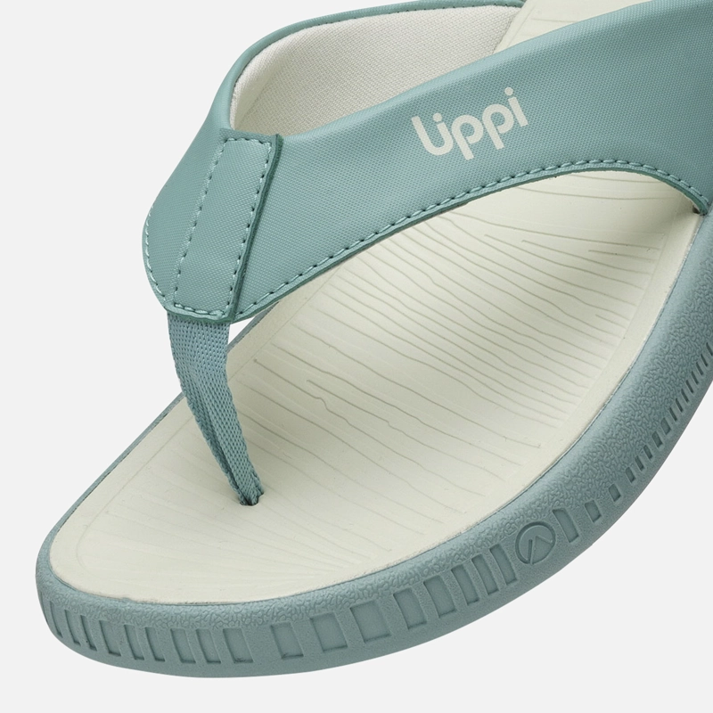 SANDALIA MUJER TAKE GO TURQUESA / VERDE LIPPI - 2