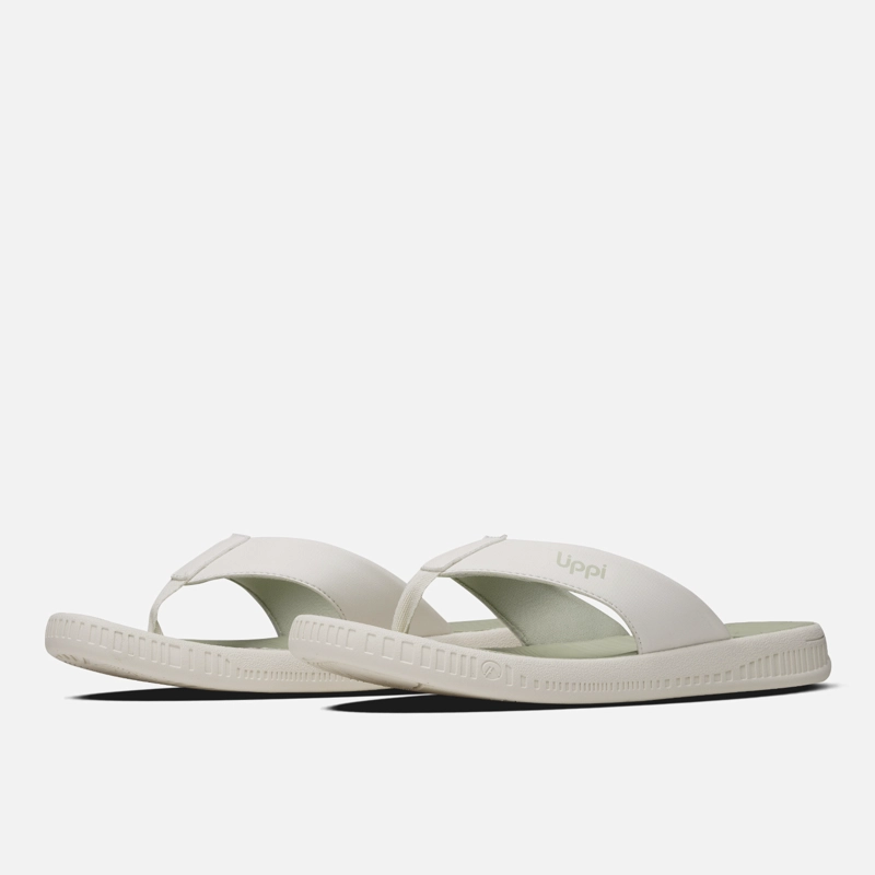 SANDALIA MUJER TAKE GO CREMA / VERDE LIPPI - 5