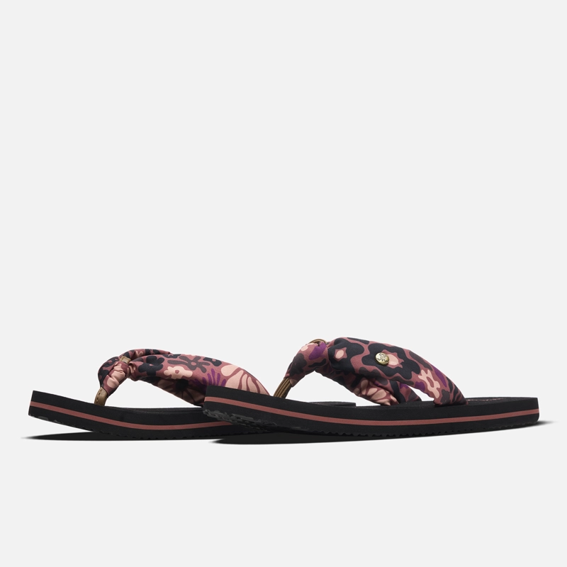 SANDALIA MUJER SHANCLETA NEGRO HAKA HONU - 2