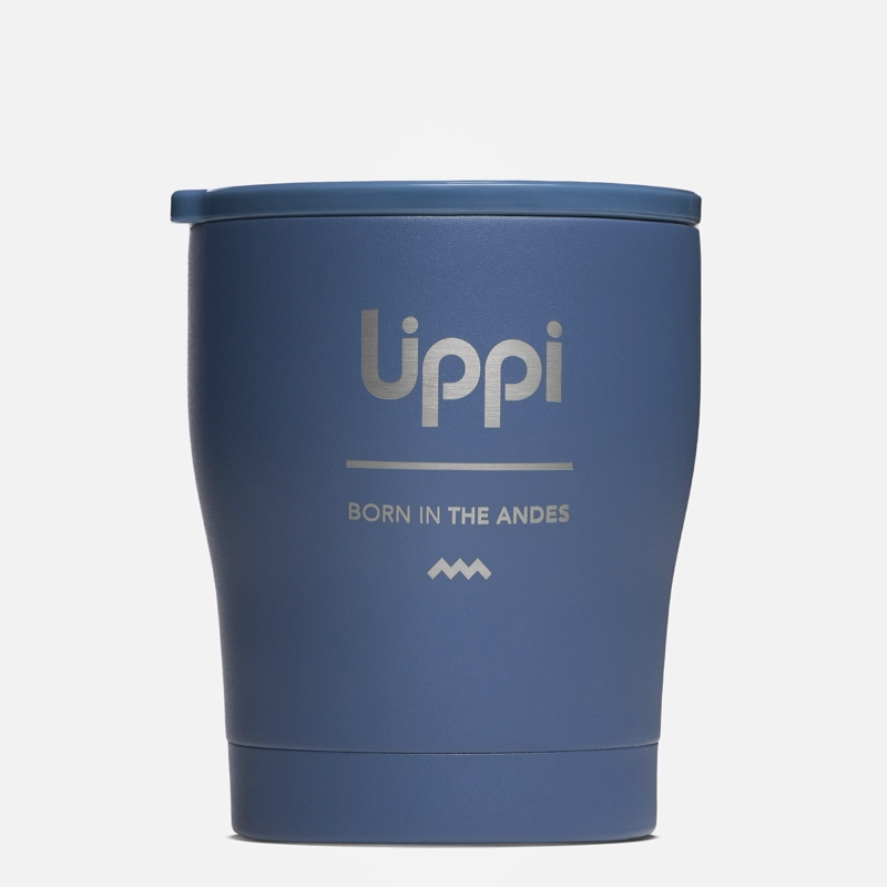 BOTELLA LIGHT STEEL TUMBLER 300 ML AZUL MARINO LIPPI V26 - 1