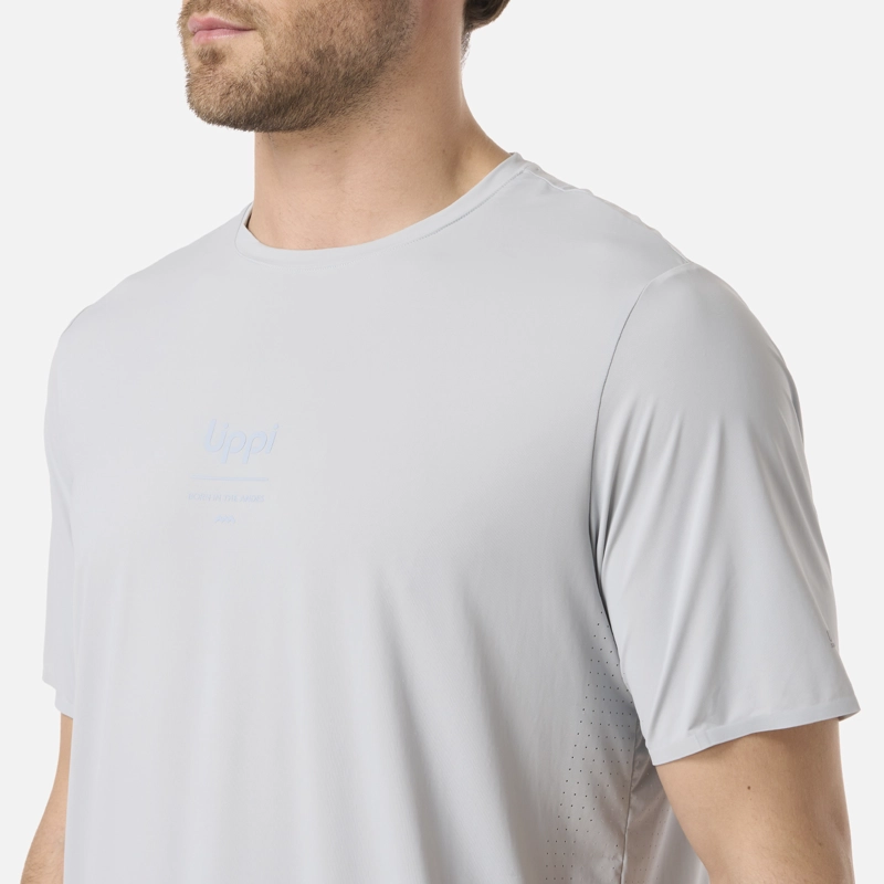 POLERA HOMBRE AIR Q-DRY T-SHIRT AZUL GRISACEO LIPPI - 4