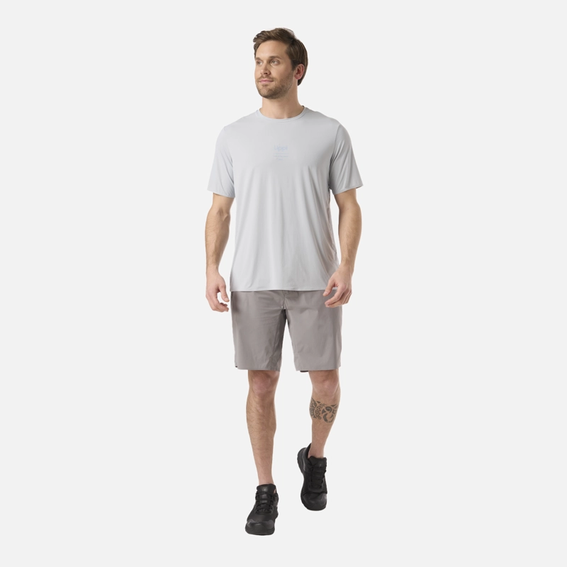POLERA HOMBRE AIR Q-DRY T-SHIRT AZUL GRISACEO LIPPI - 6
