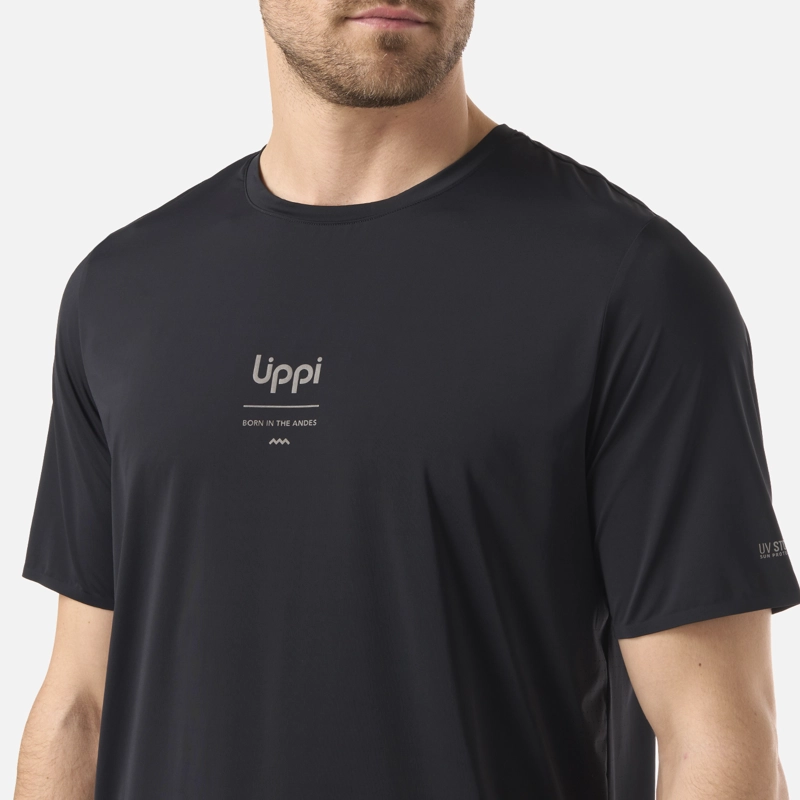 POLERA HOMBRE AIR Q-DRY T-SHIRT NEGRO LIPPI - 4