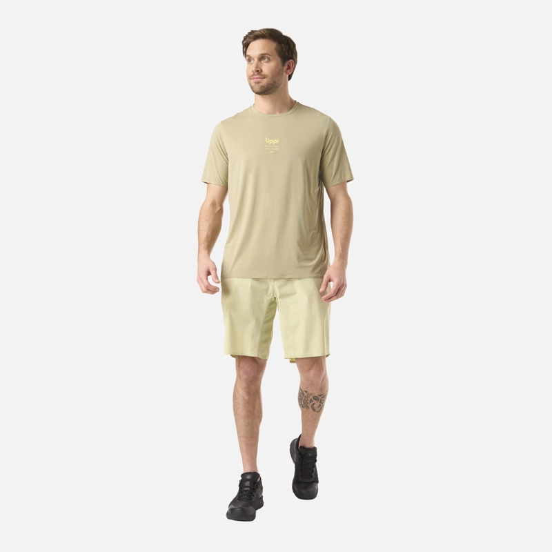 POLERA HOMBRE AIR Q-DRY T-SHIRT VERDE OLIVA LIPPI - 6