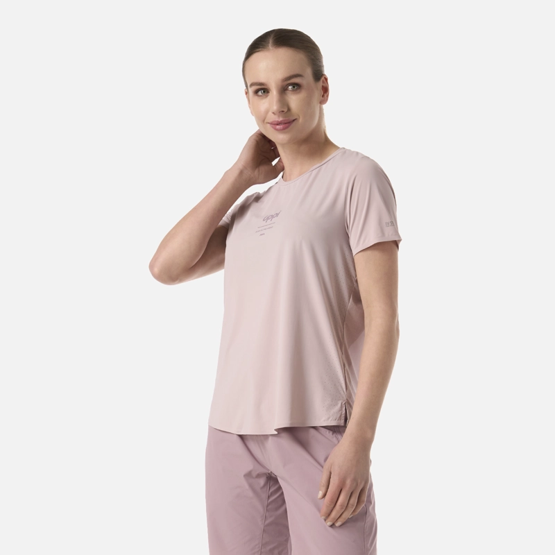 POLERA MUJER AIR Q-DRY T-SHIRT MALVA LIPPI V26 - 2