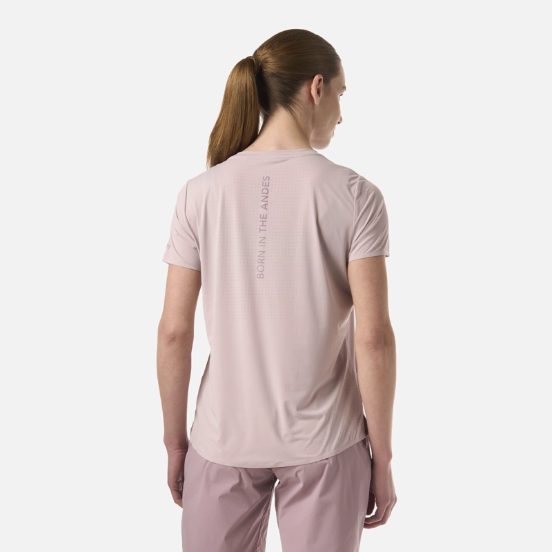 POLERA MUJER AIR Q-DRY T-SHIRT MALVA LIPPI V26 - 3