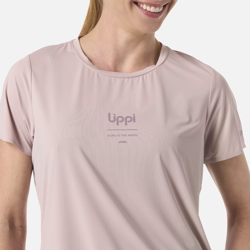 POLERA MUJER AIR Q-DRY T-SHIRT MALVA LIPPI V26 - 4