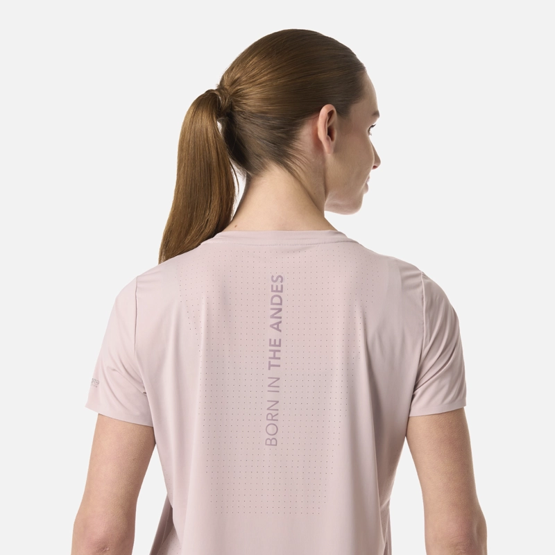 POLERA MUJER AIR Q-DRY T-SHIRT MALVA LIPPI V26 - 5