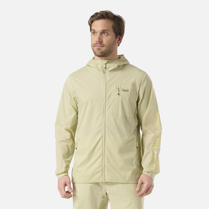 CHAQUETA HOMBRE AIR WINDBLOCK JACKET VERDE MANZANA LIPPI - 1