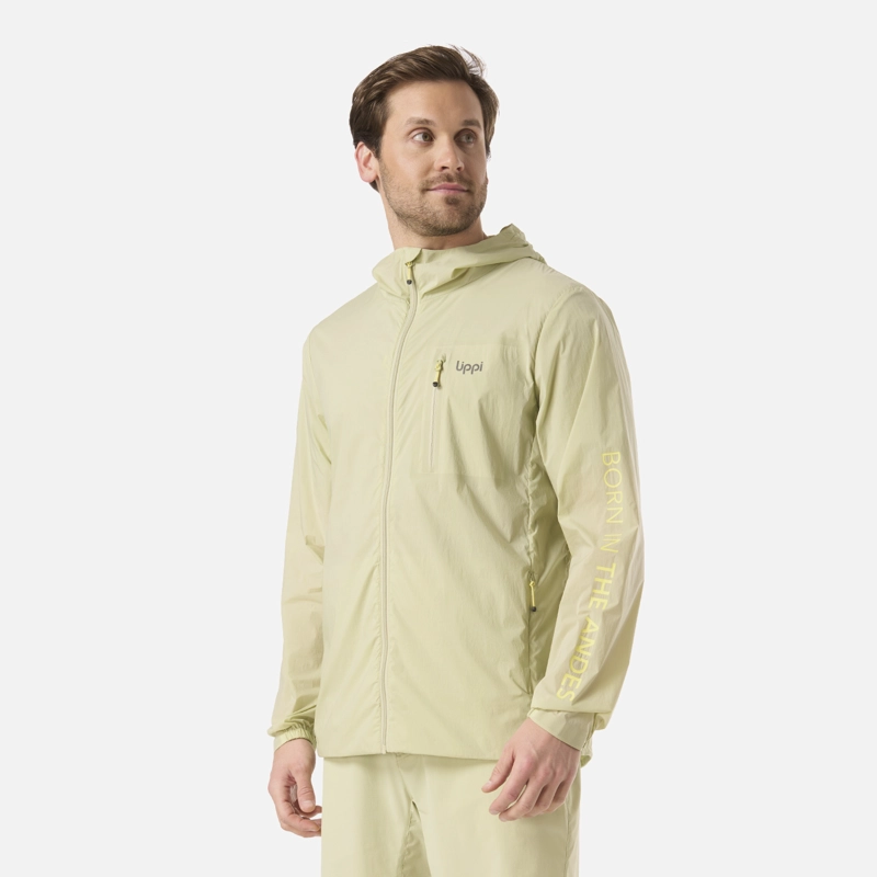 CHAQUETA HOMBRE AIR WINDBLOCK JACKET VERDE MANZANA LIPPI - 2