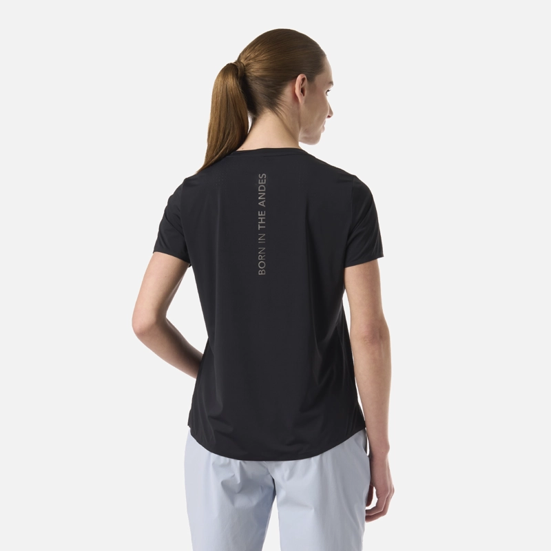 POLERA MUJER AIR Q-DRY T-SHIRT NEGRO LIPPI - 3