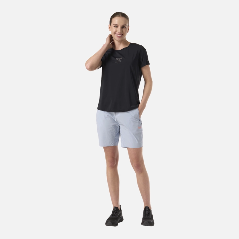 POLERA MUJER AIR Q-DRY T-SHIRT NEGRO LIPPI - 7