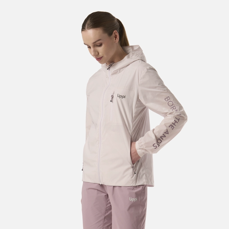 CHAQUETA MUJER AIR WINDBLOCK JACKET LILA LIPPI V26 - 2