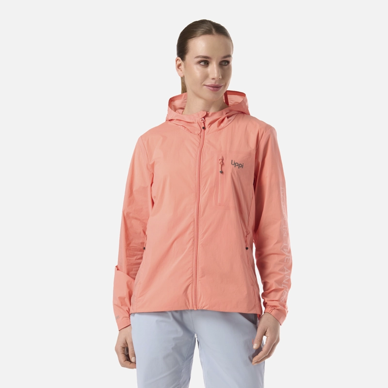 LIPPI CHAQUETA MUJER AIR WINDBLOCK JACKET SALMON LIPPI V26