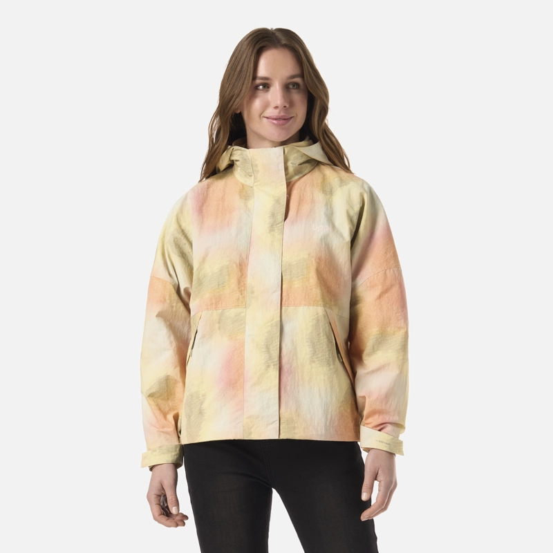 CHAQUETA MUJER CITYME WINDBREAKER HOODY JACKET PRINT DAMASCO LIPPI V26 - 1