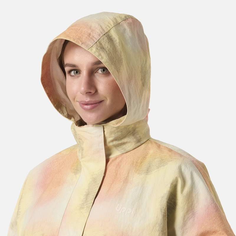 CHAQUETA MUJER CITYME WINDBREAKER HOODY JACKET PRINT DAMASCO LIPPI V26 - 4