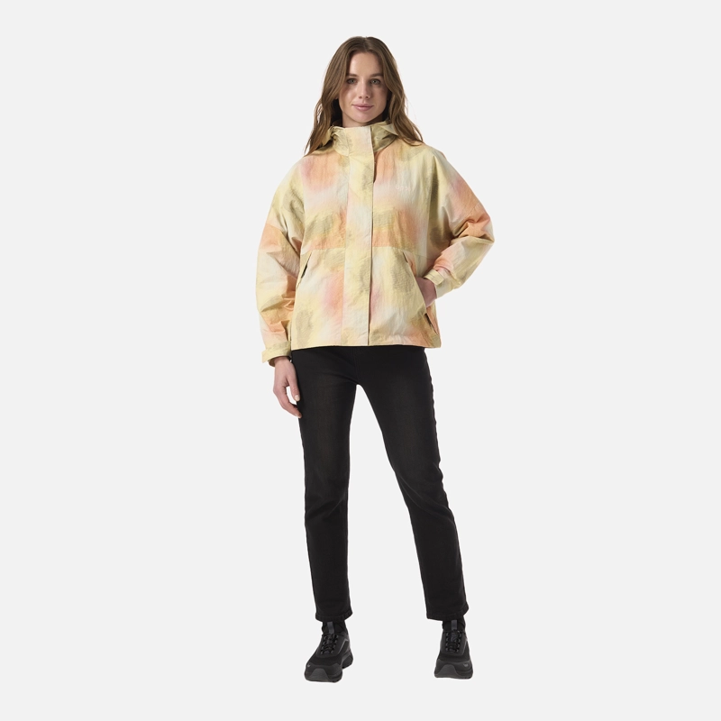 CHAQUETA MUJER CITYME WINDBREAKER HOODY JACKET PRINT DAMASCO LIPPI V26 - 8