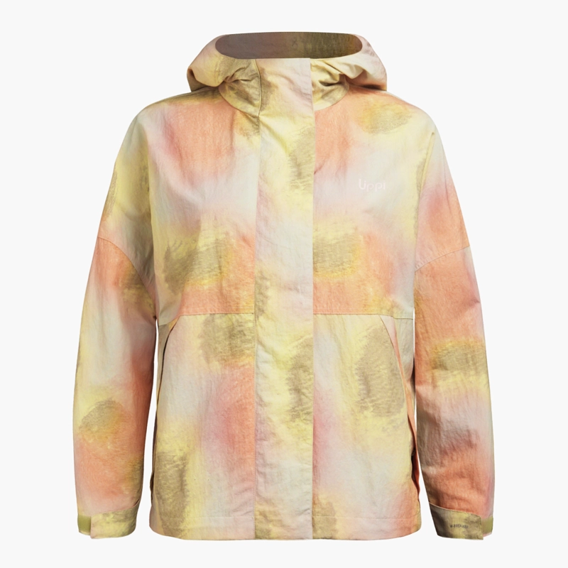 CHAQUETA MUJER CITYME WINDBREAKER HOODY JACKET PRINT DAMASCO LIPPI V26 - 9