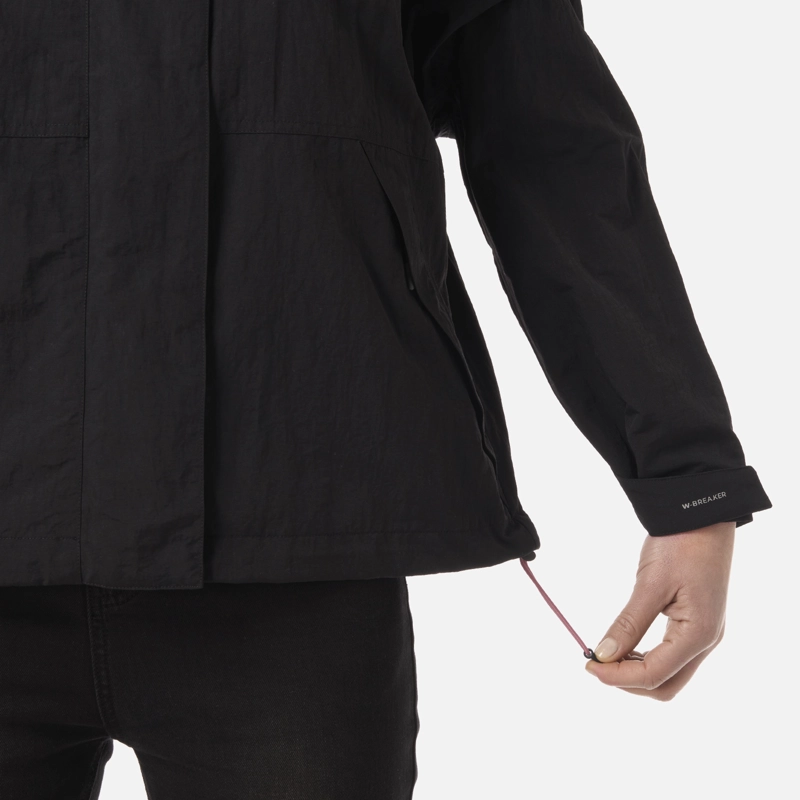 CHAQUETA MUJER CITYME WINDBREAKER HOODY JACKET NEGRO LIPPI - 6