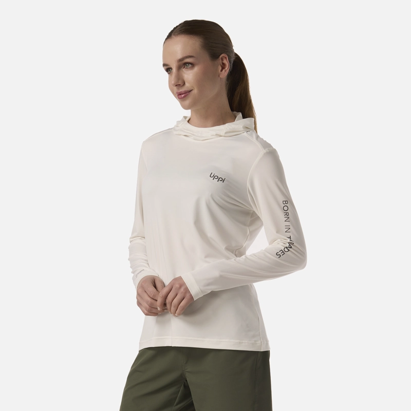 POLERA MUJER SUN PROTECTION T-SHIRT BLANCO LIPPI - 2