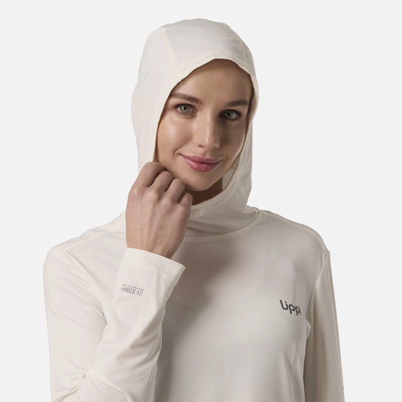 POLERA MUJER SUN PROTECTION T-SHIRT BLANCO LIPPI - 4
