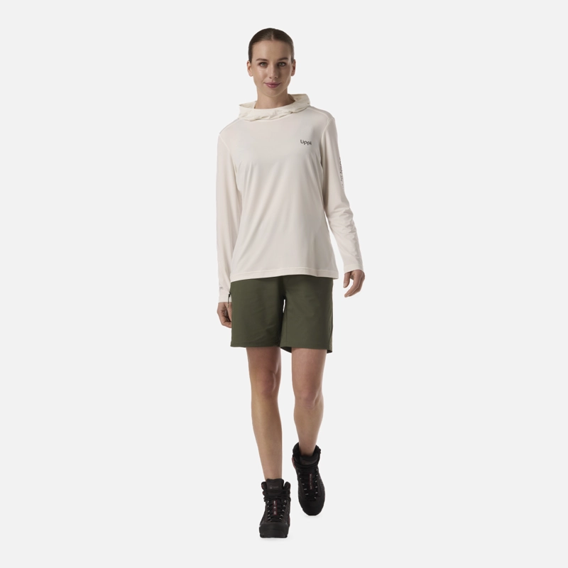 POLERA MUJER SUN PROTECTION T-SHIRT BLANCO LIPPI - 6