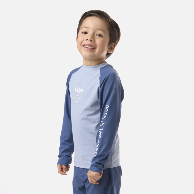 POLERA NIÑO SUN PRO T-SHIRT AZUL OSCURO LIPPI - 2