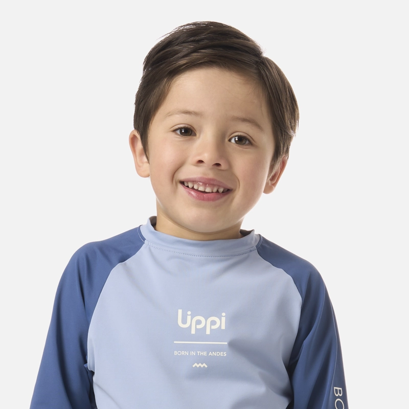 POLERA NIÑO SUN PRO T-SHIRT AZUL OSCURO LIPPI - 4