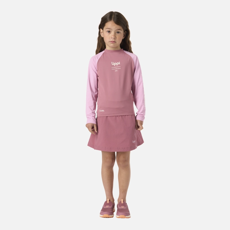 POLERA NIÑA SUN PRO T-SHIRT ROSA OSCURO LIPPI - 6