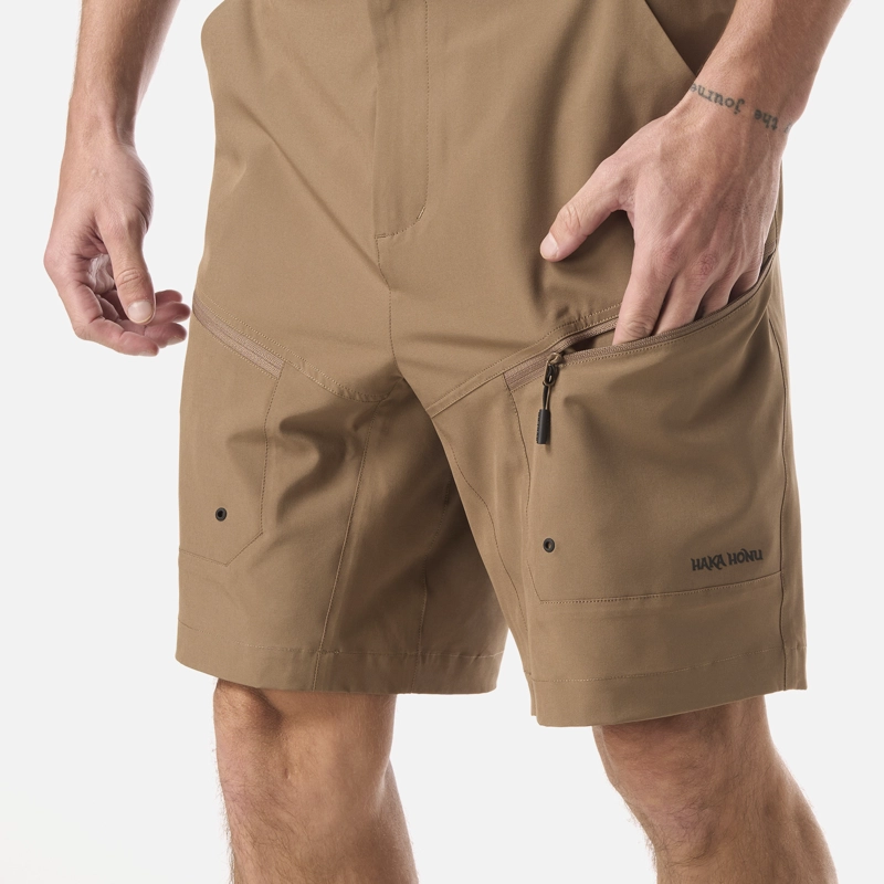 SHORT  HOMBRE ENCARGO CAFE CLARO HAKA HONU - 5