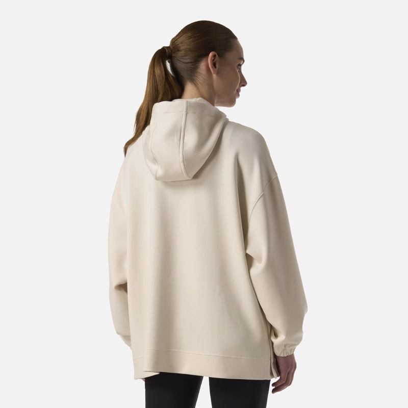 POLERON MUJER CITYSCAPE HOODY SWEATSHIRT CREMA LIPPI - 3
