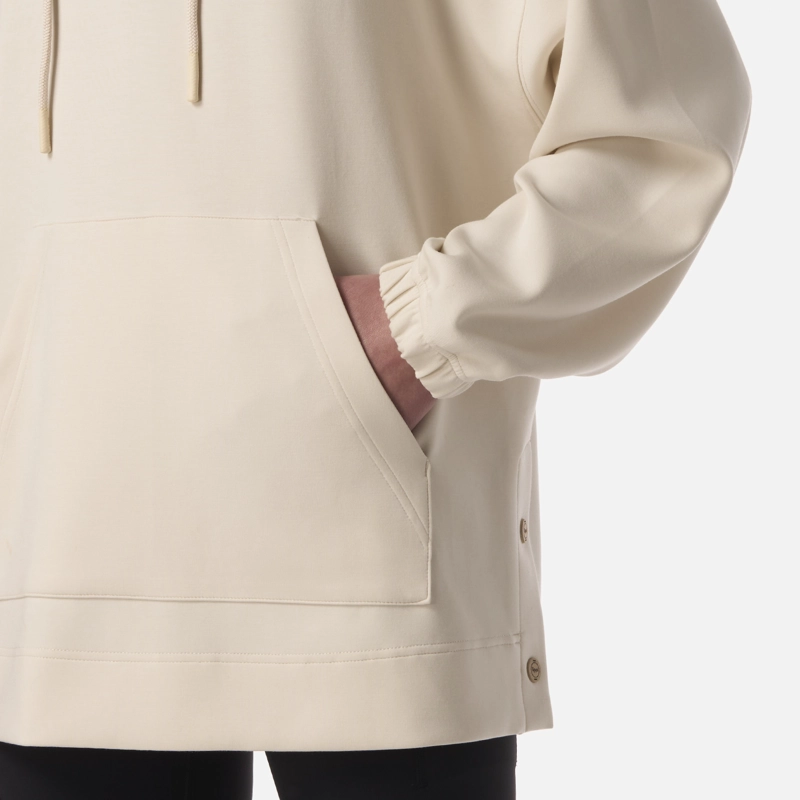POLERON MUJER CITYSCAPE HOODY SWEATSHIRT CREMA LIPPI - 5