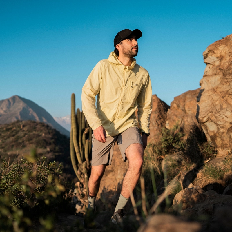 SHORT HOMBRE AIR Q-DRY SHORTS VERDE MANZANA LIPPI - 8