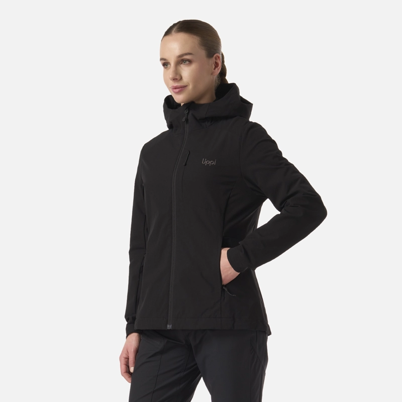 CHAQUETA MUJER WIND-TREK SOFTSHELL JACKET NEGRO LIPPI - 2