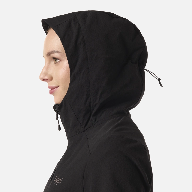 CHAQUETA MUJER WIND-TREK SOFTSHELL JACKET NEGRO LIPPI - 5