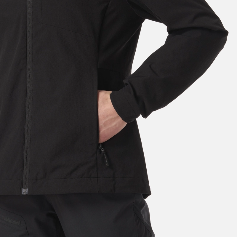 CHAQUETA MUJER WIND-TREK SOFTSHELL JACKET NEGRO LIPPI - 6