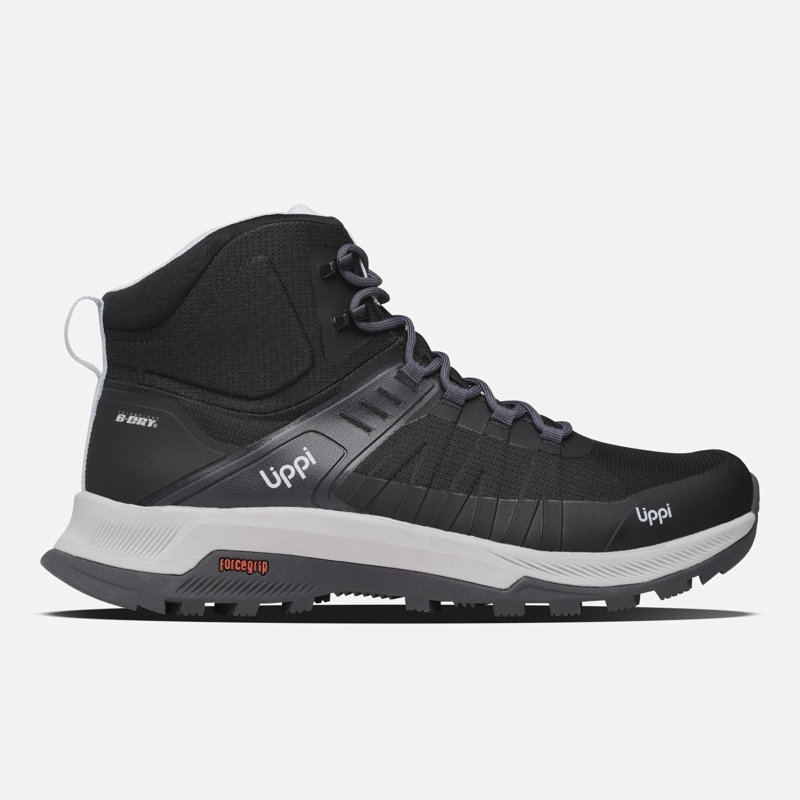 ZAPATILLA MUJER VULCANO IRON STONE MID B-DRY NEGRO / AGUA LIPPI V26 - 1
