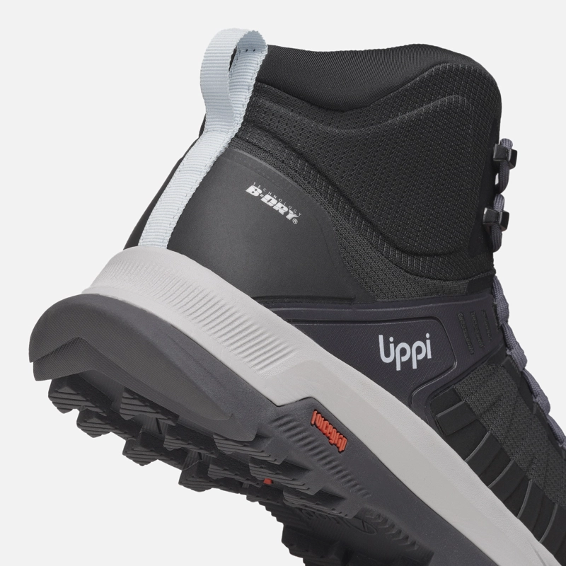 ZAPATILLA MUJER VULCANO IRON STONE MID B-DRY NEGRO / AGUA LIPPI V26 - 8
