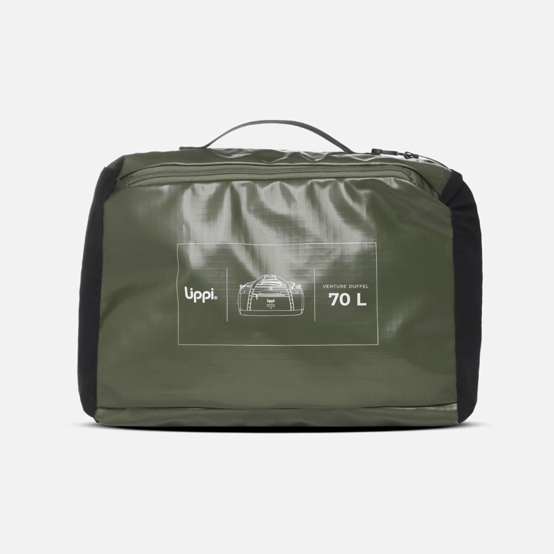 BOLSO VENTURE DUFFLE 70L VERDE MILITAR LIPPI V26 - 7