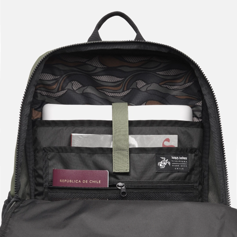 MOCHILA CROMI 22L VERDE MILITAR HAKA HONU V26 - 8