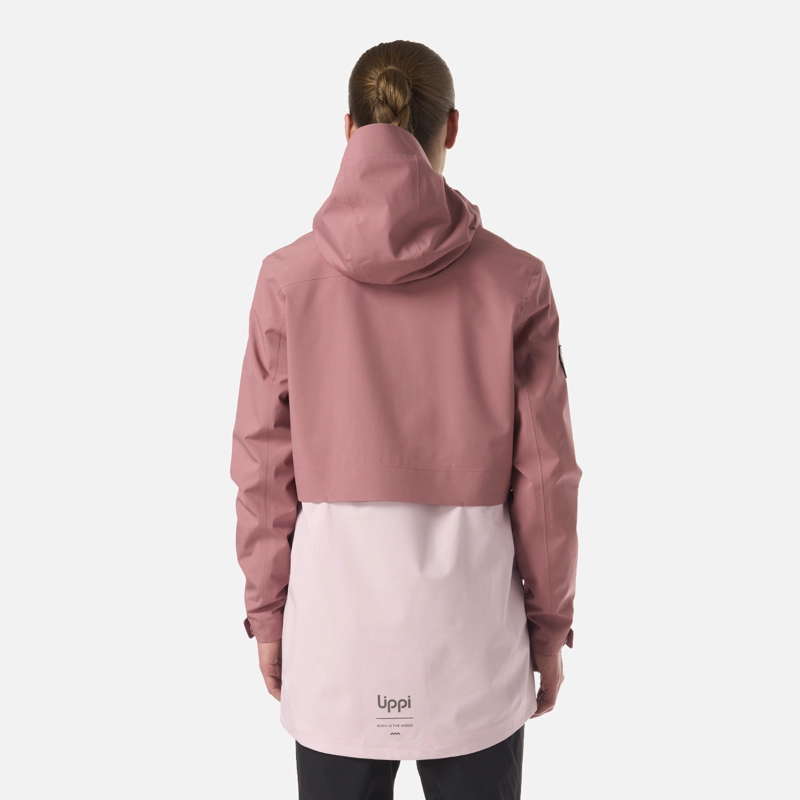 CHAQUETA MUJER WINTERFURY B-DRY JACKET ROSA OSCURO LIPPI V26 - 3