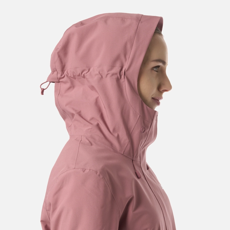 CHAQUETA MUJER WINTERFURY B-DRY JACKET ROSA OSCURO LIPPI V26 - 4