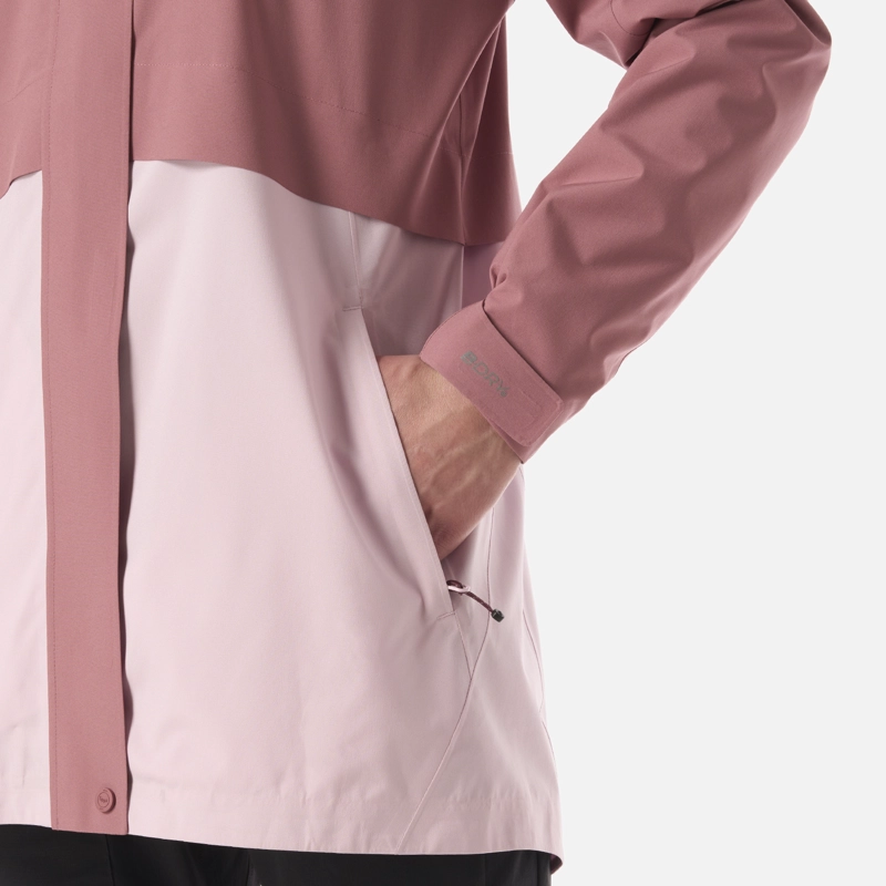 CHAQUETA MUJER WINTERFURY B-DRY JACKET ROSA OSCURO LIPPI V26 - 5