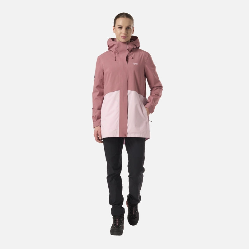 CHAQUETA MUJER WINTERFURY B-DRY JACKET ROSA OSCURO LIPPI V26 - 6