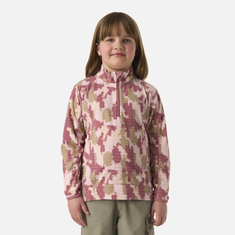 LIPPI POLERON NIÑA SALTAMONTES NANO-F 1/4 ZIP PRINT DAMASCO LIPPI V26