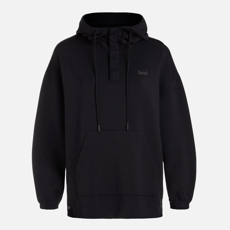 POLERON MUJER CITYSCAPE HOODY SWEATSHIRT NEGRO LIPPI - 8