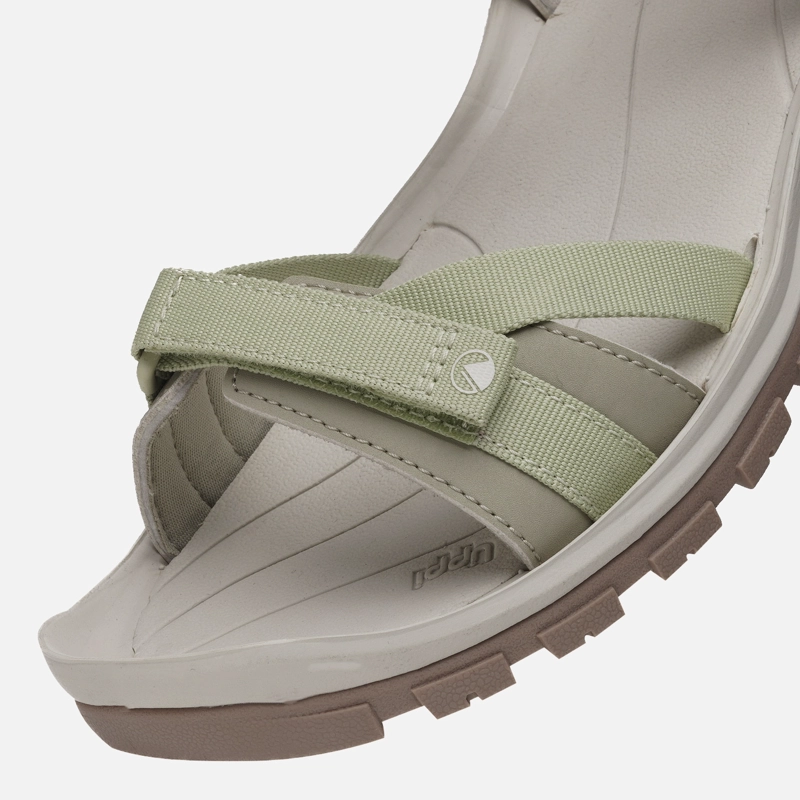 SANDALIA MUJER GO OUT VERDE / CREMA LIPPI - 5