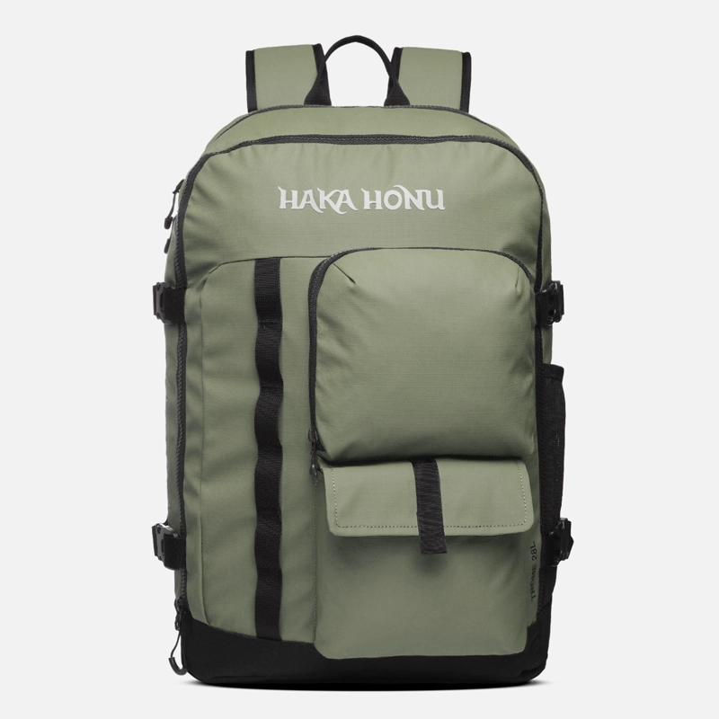 MOCHILA TROME 28L VERDE MILITAR HAKA HONU V26 - 1