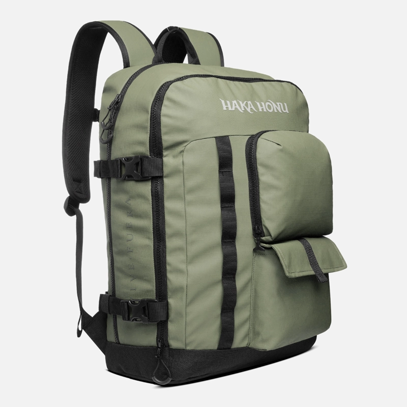 MOCHILA TROME 28L VERDE MILITAR HAKA HONU V26 - 2