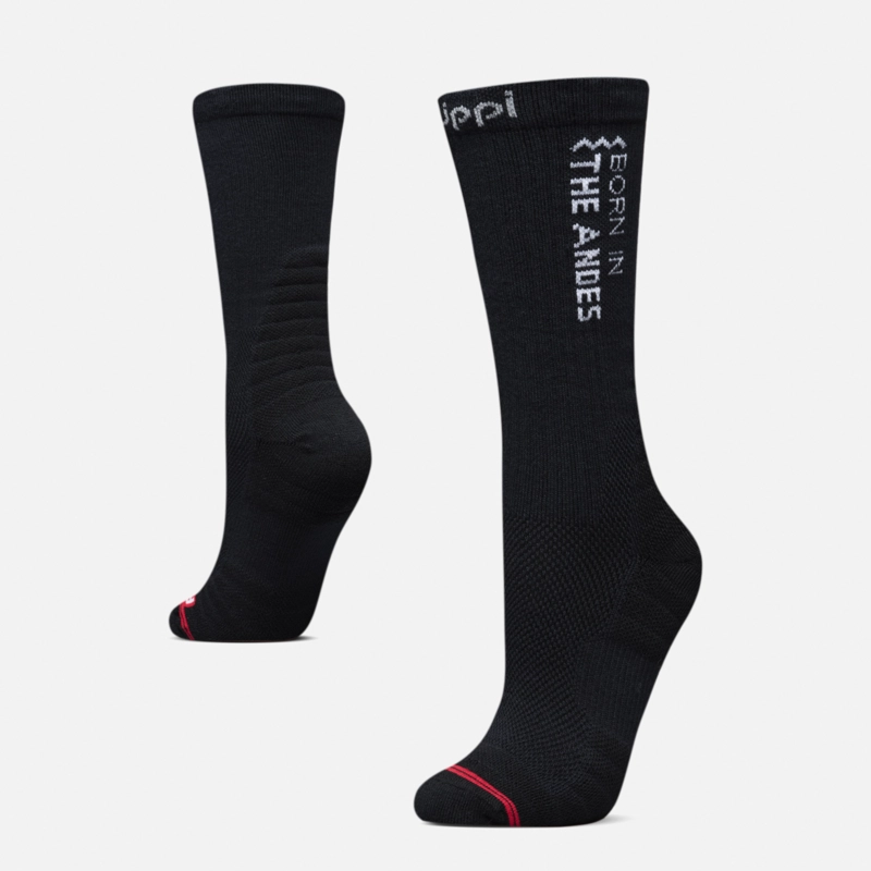 CALCETINES MUJER TREKKING LIGHT SOCKS NEGRO LIPPI V26 - 1